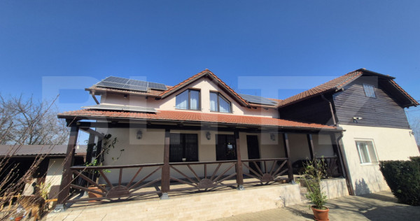 Casa cu 4 dormitoare de vanzare, 180 mp, teren 1487 mp, in L