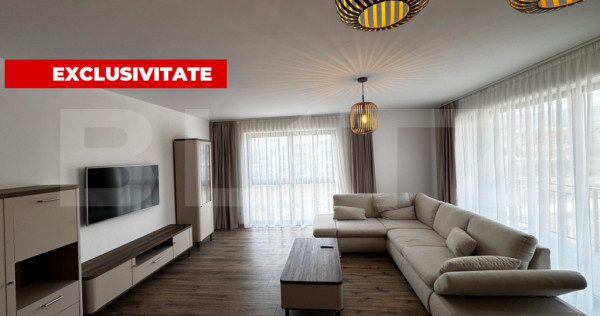 Apartament 2 camere, 78 mp, LUX - BLOC NOU, zona Cetate - Br
