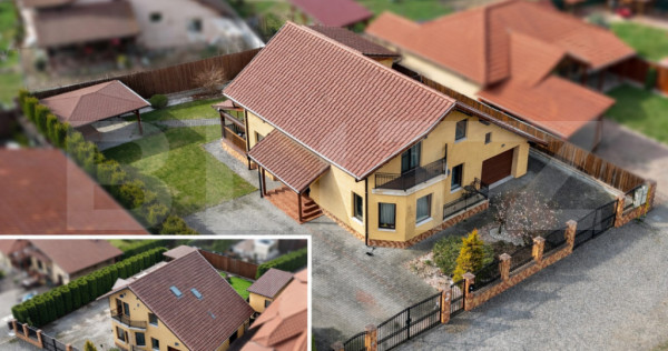 Casă spațioasă, complet mobilată și utilată, teren 700