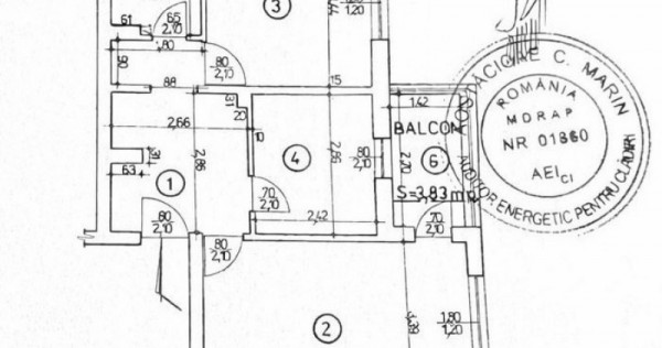 V&acirc;nd apartament 2 camere &ndash; decomandat, spațios, etaj 4
