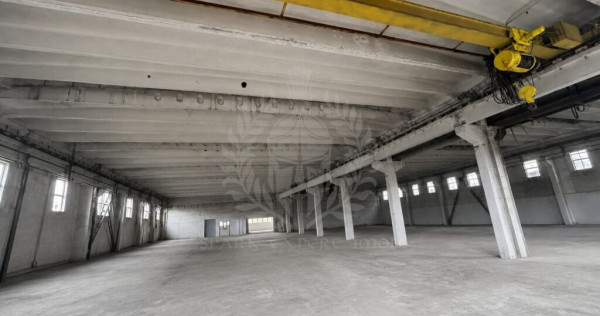 HALA PRODUCTIE/POD RULANT /2000MP/ ZONA BEREASCA PLOIESTI