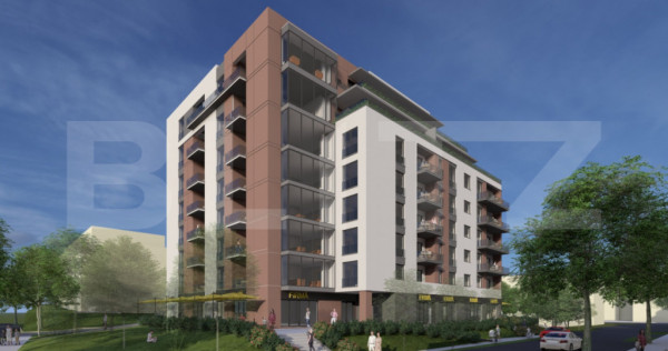 Apartament 2 camere, 63 mp, Semifinisat, Zona Andrei Muresan