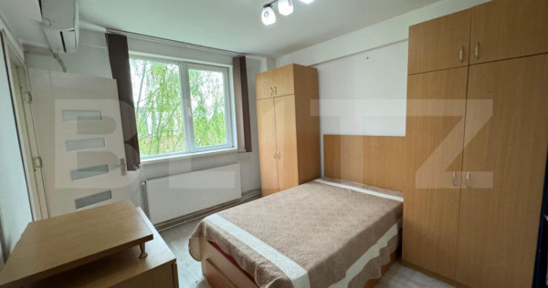 Apartament de inchiriat 2 camere, 42 mp, decomandat, zona Br