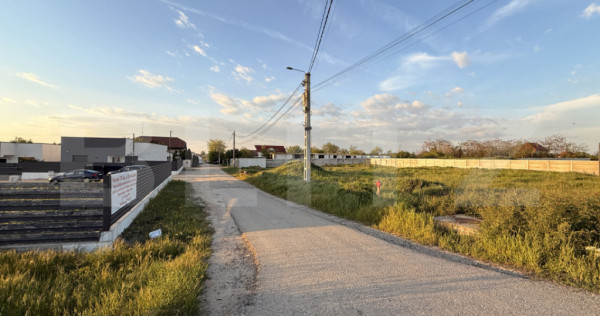 Teren IV 793 mp, toate utilitățile, dublă deschidere, C&acirc;