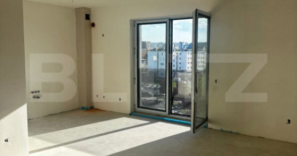 Apartament 2 camere, semifinisat, imobil nou, zona Intre Lac