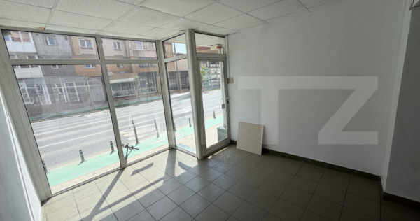 Spațiu comercial, 27 mp, vitrină la stradă, zona Cetate