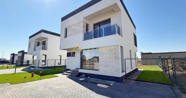 Vila individuala P 1E - 4 camere 3 bai - 350mp teren - 2 min
