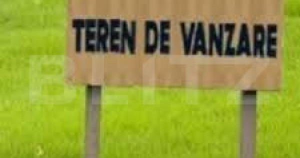 Teren intravilan, 500 mp la asfalt, zona Utvin