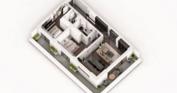 Apartament 3 camere, 104.19 mp, ansamblu, 0% Comision, zona