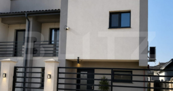 Casă mediteraneană P+M, 4 dormitoare, mobilată complet ??
