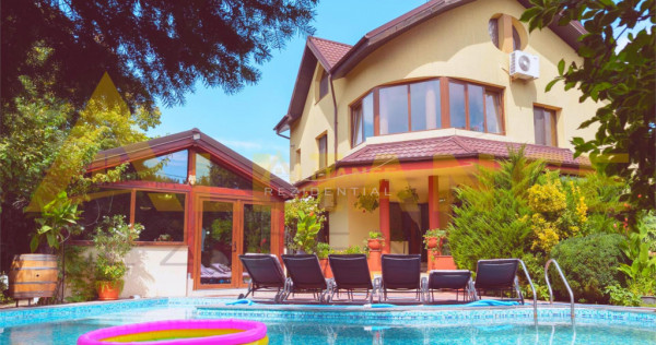 {OLTENITEI} Vila cu 7 camere | LUX - Piscina