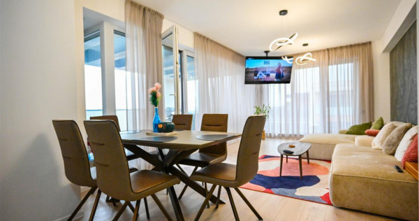 Premium Penthouse,echipat,parcare subterana,50 mp terasa,Qua
