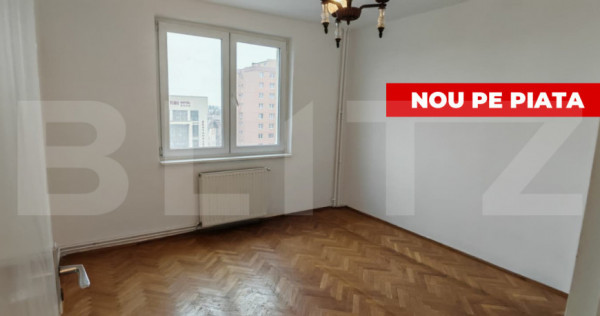 Apartament 3 camere semidecomandat, 64.20 mp, zona Astra