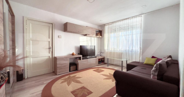 Apartament 2 camere, 50 mp, balcon spațios, gata de mutare,