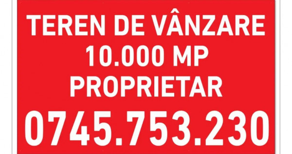 Teren vanzare 10.000 mp, Albesti Paleologu - Prahova, DN1B