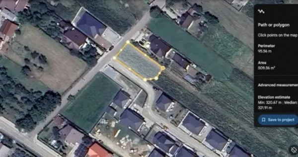 Teren Vanzare, Sat Lisaura 510mp