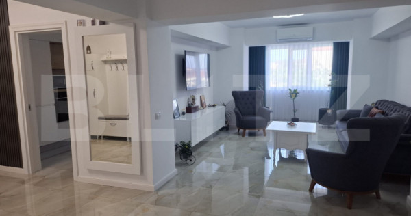 Apartament modern 4 camere, 125 mp, bloc nou, zona Ramiro
