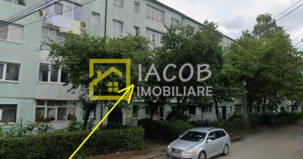 Apartament cu 3 camere, etajul 1, str. Milcov, Bacau