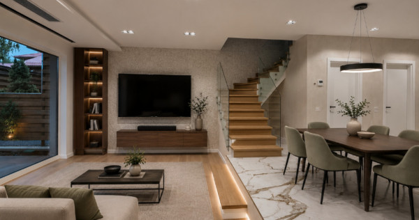 Casa individuala premium P+1E | 134 mp utili | Curte proprie | Chitila