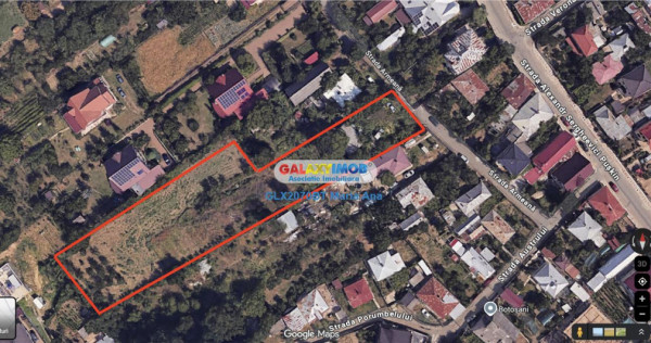 Exclusivitate: Teren Intravilan 3.862 mp. municipiul Botosan