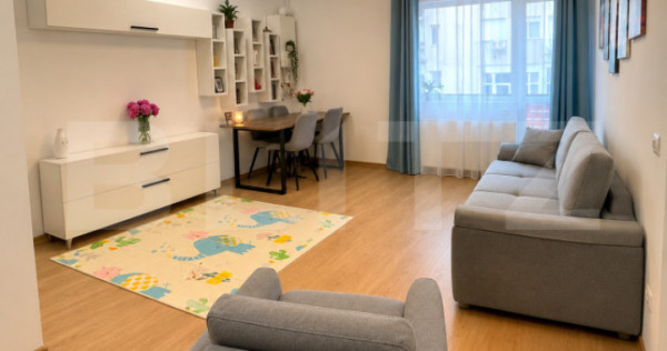Apartament 3 camere, decomandat, 72.89 mp, la cheie, zona Ce