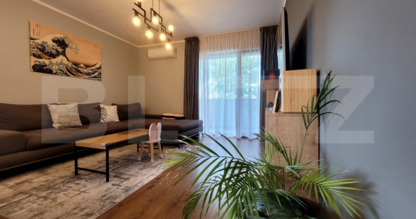 Apartament cu 3 camere, mobilat si utilat, parcare, zona Eur