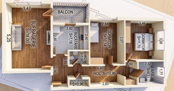 ICIL | Apartament 3 Camere | Utilat | Mobilat | Gata de m...