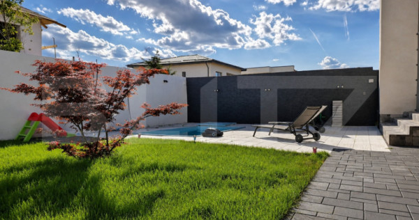 Casă P + E 144 mpu, teren 454mp, garaj și piscină &icirc;ncăl
