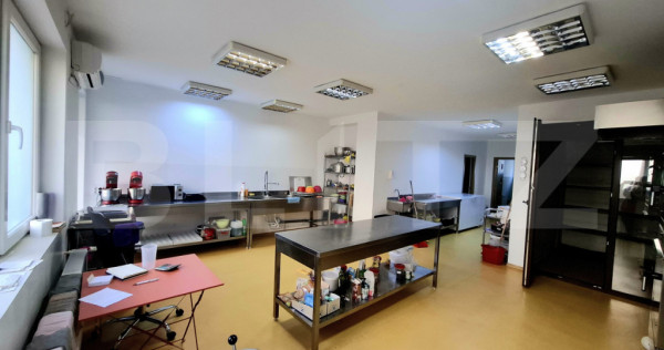 Spațiu comercial, 120 mp, cu destinatie alimentatie public