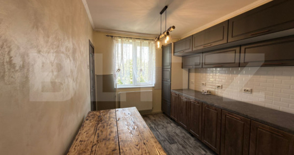 Apartament complet renovat, 57 mp, 2 camere, etaj 4 &ndash; zona