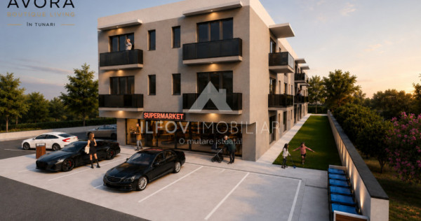 Avora Boutique Tunari, apartament 3 camere, langa Cosmopolis