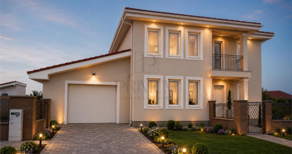 Casa individuala - 180 mp utili - garaj - finisaje premium