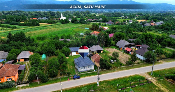 DE VANZARE Casa 3 camere + teren &ndash; Aciua, Satu Mare 0% Comision