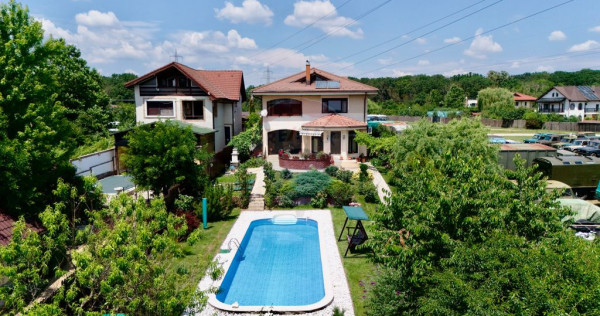 Vila premium de vanzare Balotesti/ piscina/ ponton/ desch...