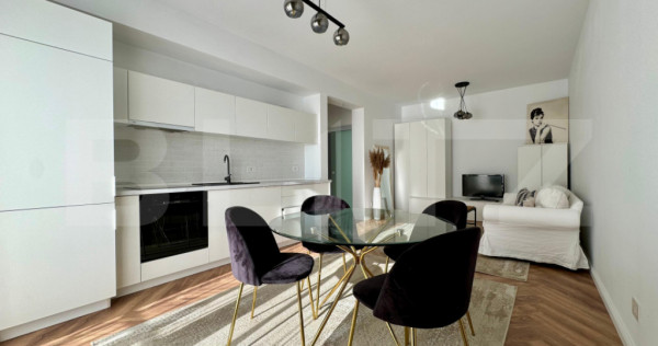 Apartament 2 camere, bloc nou, semidecomandat, Prima Onestil