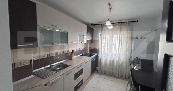 Apartament 3 camere, decomandat, 70 mp, zona Brazda lui Nova