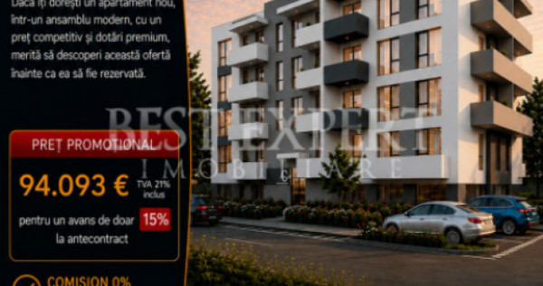 2 Camere Ideal Investitie cu Parcare Acoperita /Credit Ipote