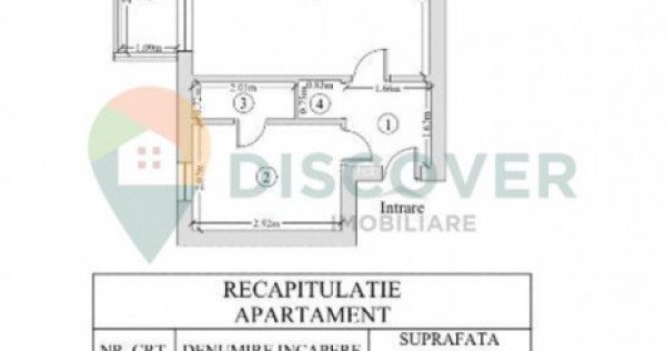 APARTAMENT 2 CAMERE ,ETAJ 1, TATARASI