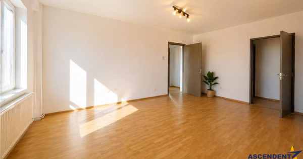 3D! Renovat, luminos, living si 2 dormitoare, cu vedere pano