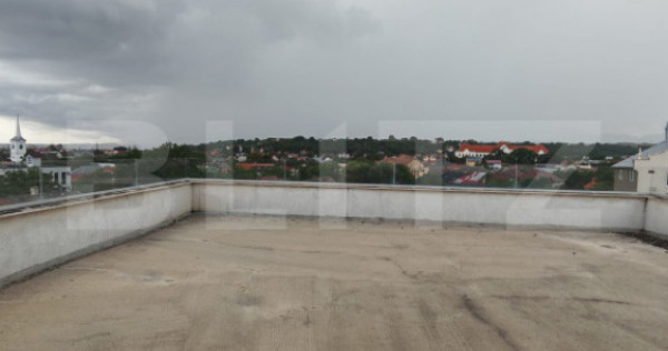 Penthouse 3 camere, 60.60 mp, terasa 60 mp, zona Centrala