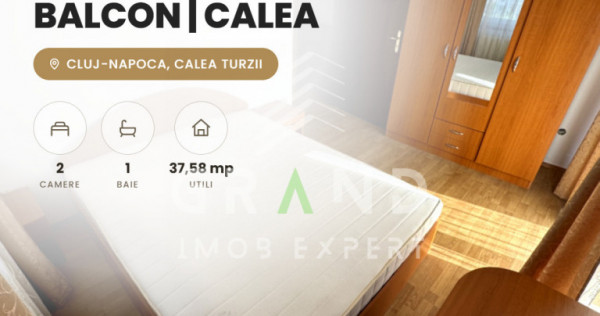 Apartament 2 camere | Lift | Balcon | Calea Turzii&ndash;zona OM