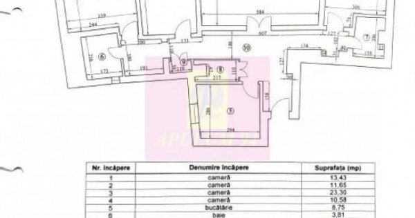 Apartament cu 4 camere de v&acirc;nzare Lujerului Militari