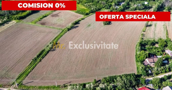 0% Comision Teren intravilan de 5830 mp - Com. Rociu jud....