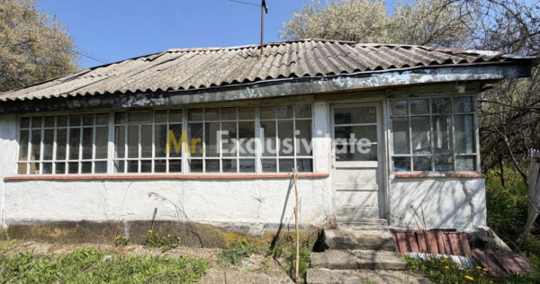 Teren 1047 mp + casă | deschidere DN | Lunca Corbului