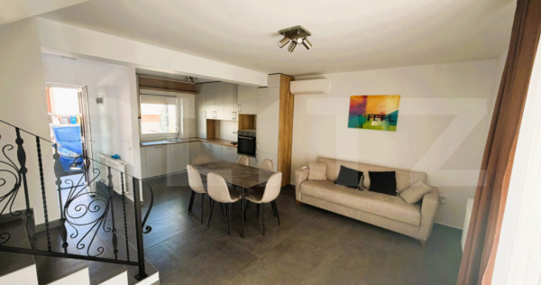 Duplex, 3 camere, 100 mp utili, toate utilitatile, Lisaura