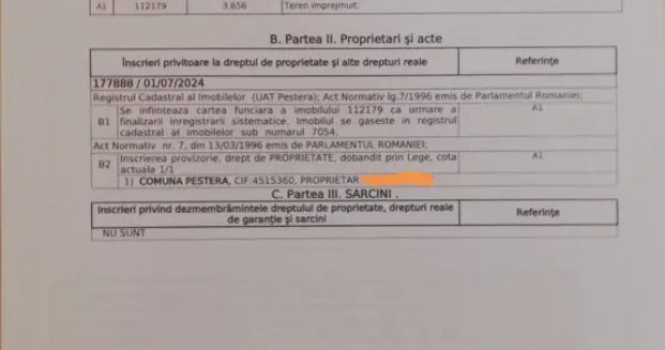 V&acirc;nd Teren intravilan - 1650 mp, loc. Ivrinezu Mare, jud. Constanța