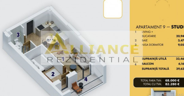 Apartament 2 camere | Popești-Leordeni | 7 minute metrou...