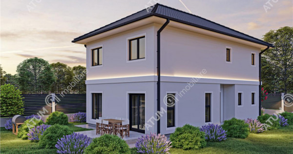Casa individuala la cheie 4 camere decomandate 116 mp utili