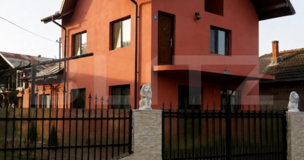 Casa P+1, 153 mp, utilitati, zona Teis