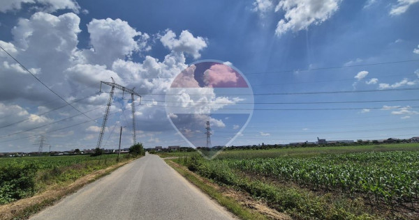Teren intravilan de v&acirc;nzare 4.087 mp Clinceni Olteni Ilfov